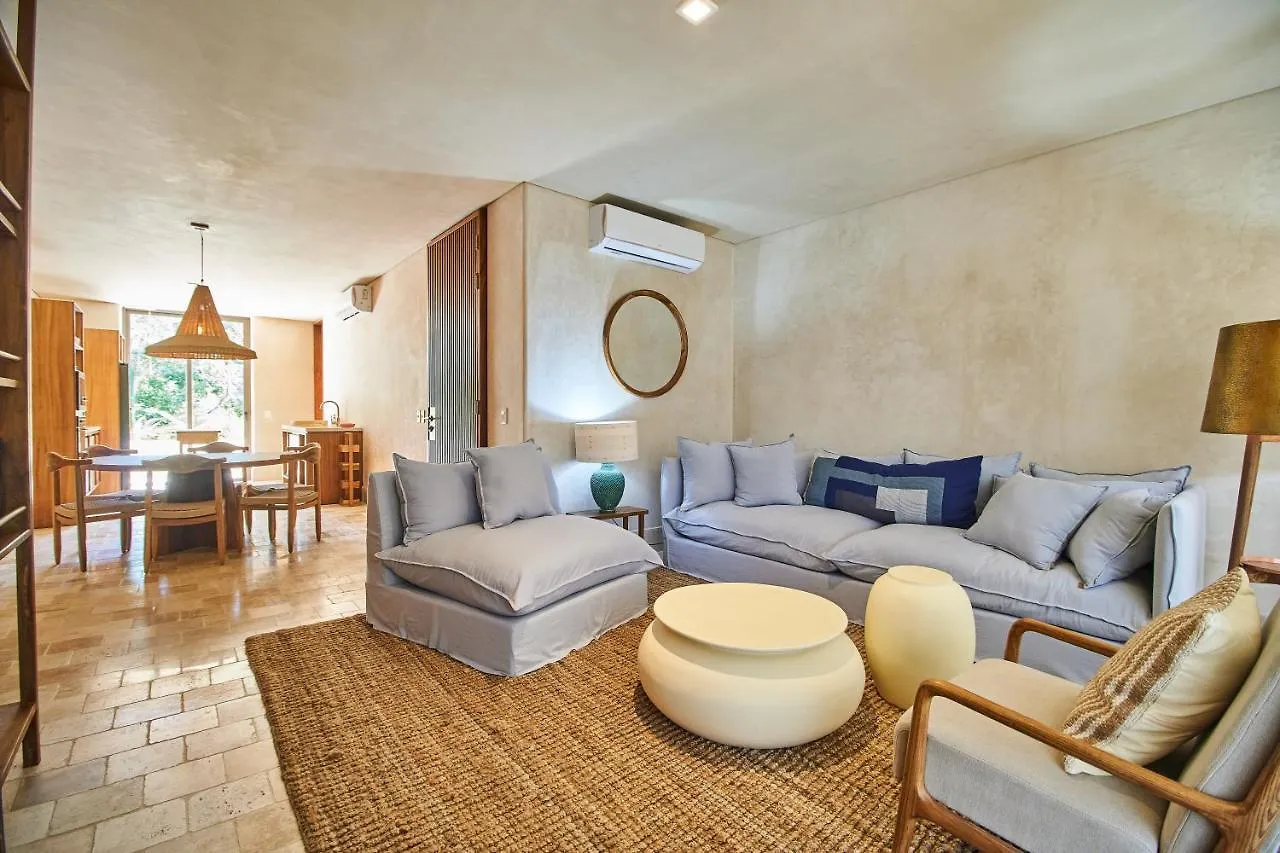 تولوم Exclusive & Luxury 2Br Apartment Private Plunge Pool & Balcony Amazing Amenities Lush Gardens